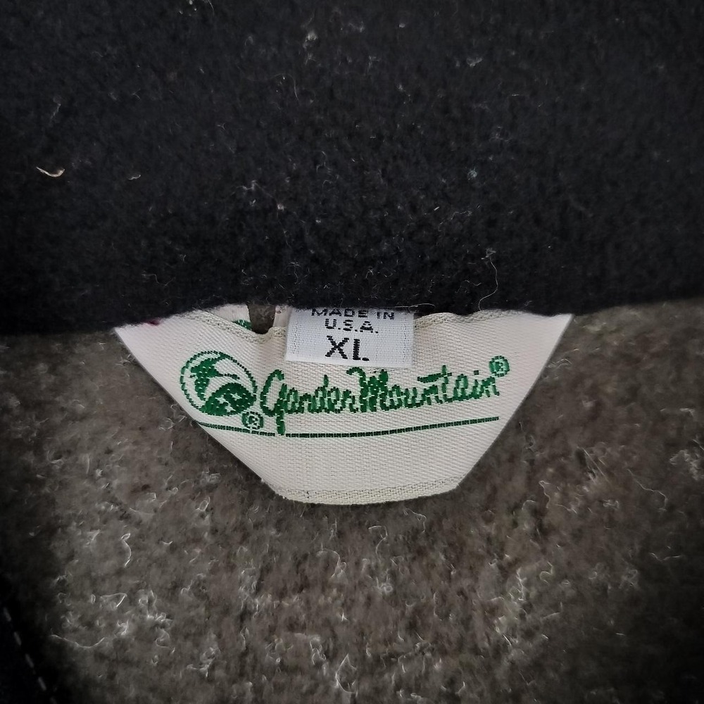 Vintage Made in USA Garden Mountain Fleece XL - Picture 2 of 4